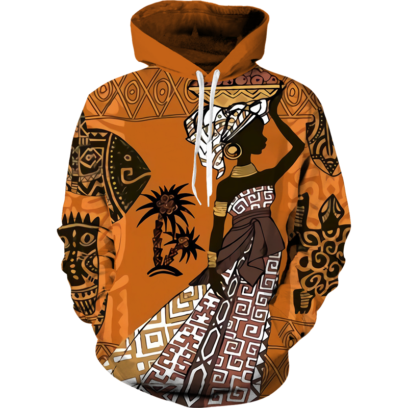 African Woman Hoodie I - Plus Sizes Available