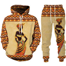 Load image into Gallery viewer, African Woman Tracksuit A - Plus Sizes Available
