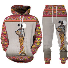 Load image into Gallery viewer, African Woman Tracksuit C - Plus Sizes Available
