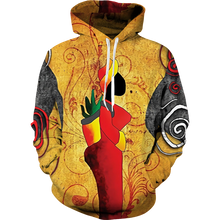 Load image into Gallery viewer, African Woman Hoodie L - Plus Sizes Available
