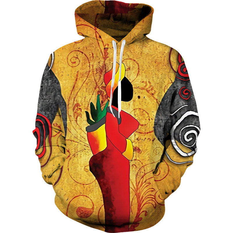 African Woman Hoodie L - Plus Sizes Available