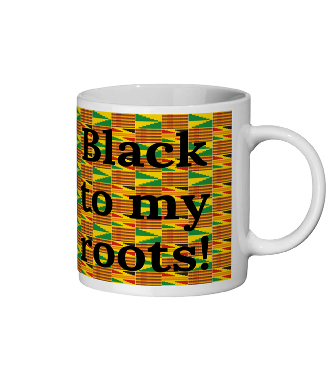 Black to my Roots - Ceramic Mug - FAST UK DELIVERY