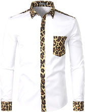 Load image into Gallery viewer, Men&#39;s Shirt with Dashiki Print Detail - Various Colours Available
