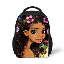 Load image into Gallery viewer, Children&#39;s Black Girl Magic Backpack - Design T

