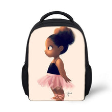 Load image into Gallery viewer, Children&#39;s Black Girl Magic Backpack - Design J
