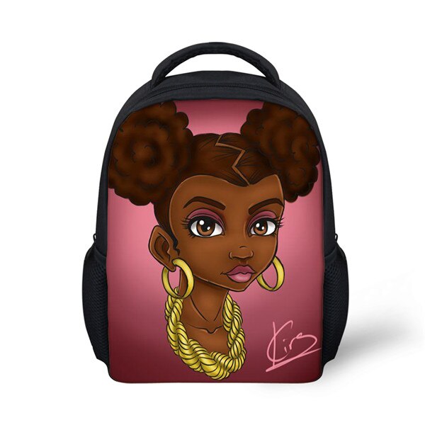 Children's Black Girl Magic Backpack - Design Q