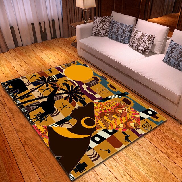Woman of Africa Rug L - Various Sizes Available