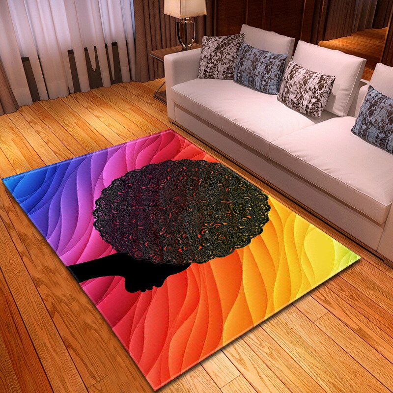 Woman of Africa Rug B - Various Sizes Available
