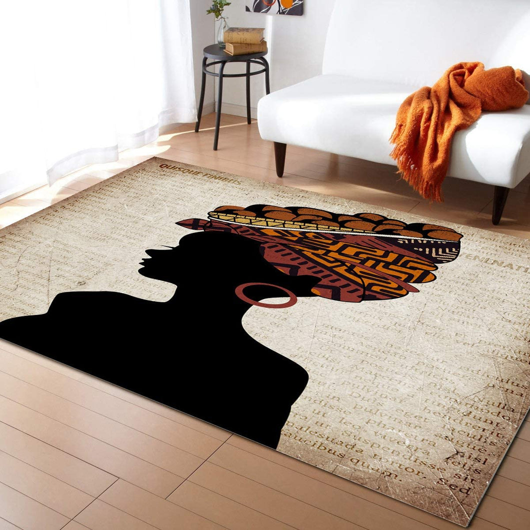 Woman of Africa Rug P - Various Sizes Available