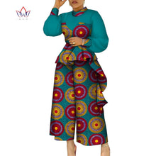 Load image into Gallery viewer, 2 Piece African Print Cotton Suit - Various Colours Available - In UK Sizes 10 - 24
