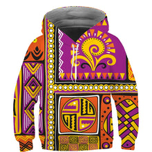 Load image into Gallery viewer, Kids African Print Hoodie - Design B - For Ages 3 - 14
