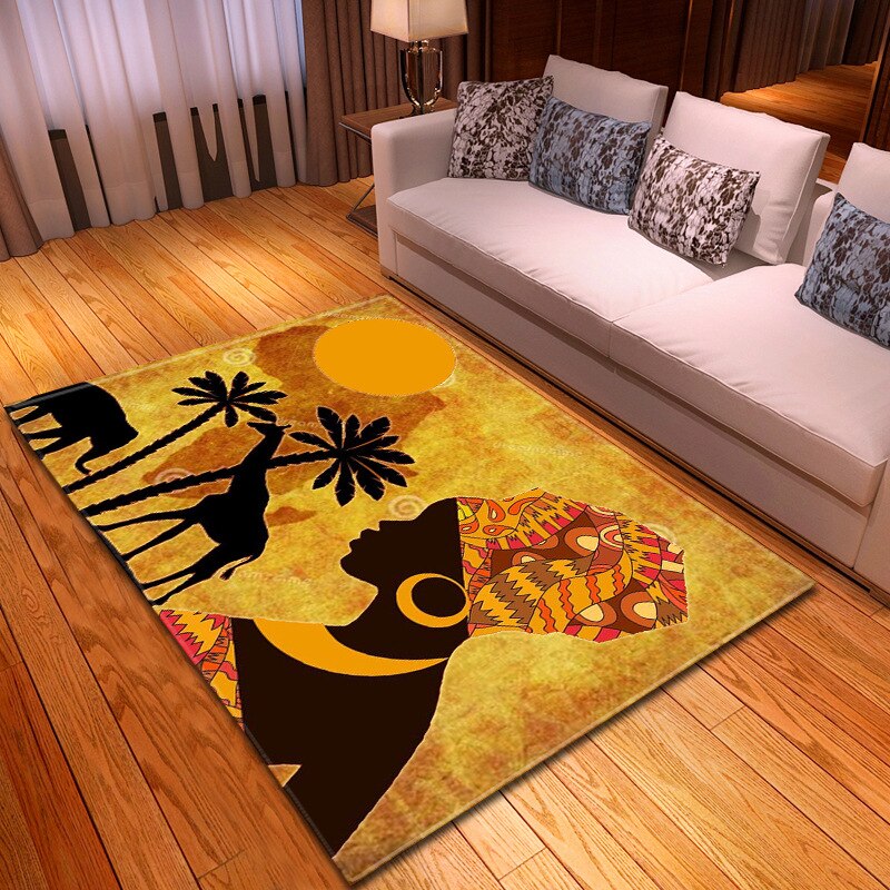 Woman of Africa Rug D - Various Sizes Available