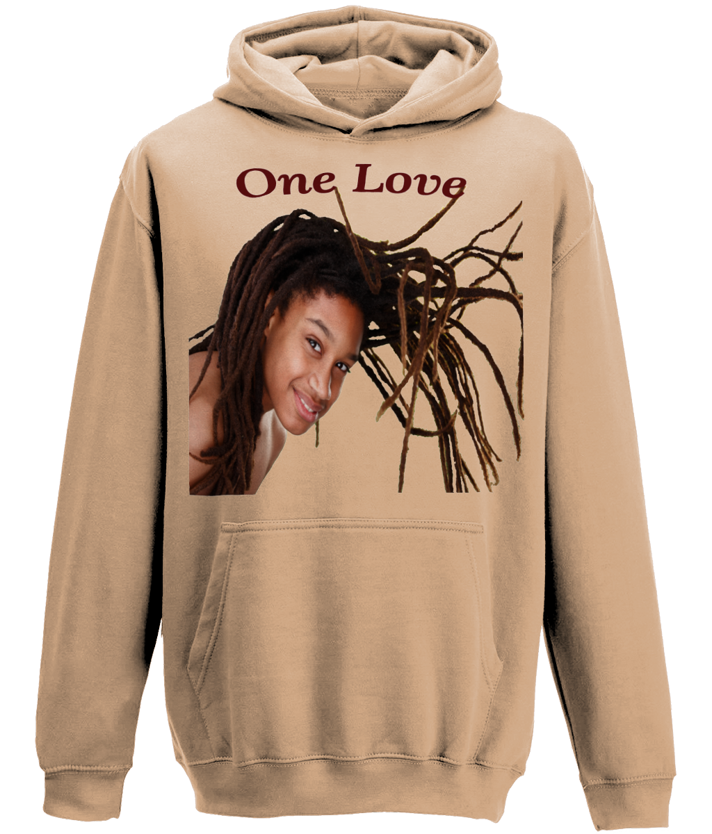 One Love Rasta Boy Hoodie - Various Colours Available - FAST UK DELIVERY
