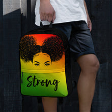 Load image into Gallery viewer, EXCLUSIVE Strong - Afro Puffs Backpack
