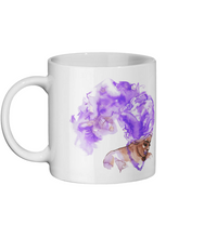 Load image into Gallery viewer, Black Woman in Purple Headwrap Ceramic Mug - FAST UK DELIVERY
