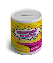 Load image into Gallery viewer, Super Kids - Ceramic Money Box - FAST UK DELIVERY
