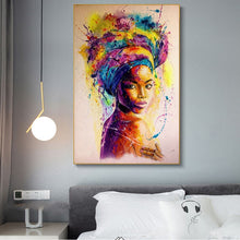 Load image into Gallery viewer, Canvas art print from melaninworldplus.com
