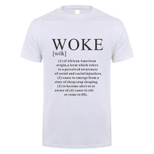 Load image into Gallery viewer, Black Lives Matter T-shirt - Woke Design 2
