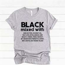 Load image into Gallery viewer, Black Mixed with T-shirt - Available in Various Colours
