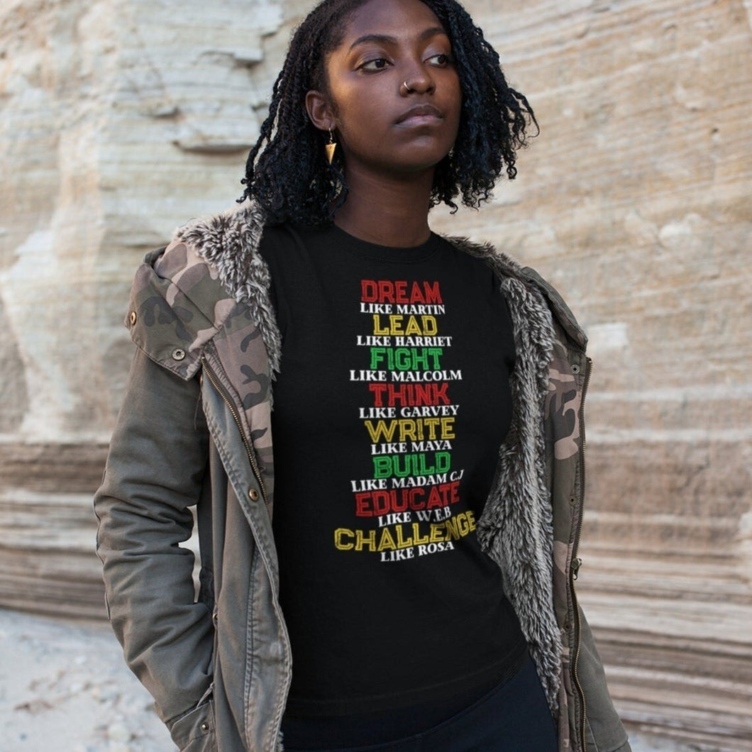 Black History Quote T-shirt from melaninworldplus.com