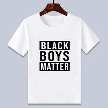 Load image into Gallery viewer, Young Black Boy T-shirt - Black Boys Matter Design A
