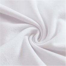 Load image into Gallery viewer, Melanin Poppin White Logo T-shirt - Winking Girl Design
