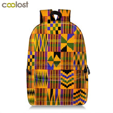 Load image into Gallery viewer, Dashiki Print Backpack - Available in 11 Designs
