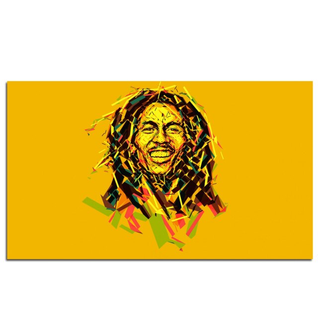 Bob Marley Canvas Print - Design