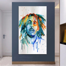 Load image into Gallery viewer, Bob Marley Canvas Print - Design 3

