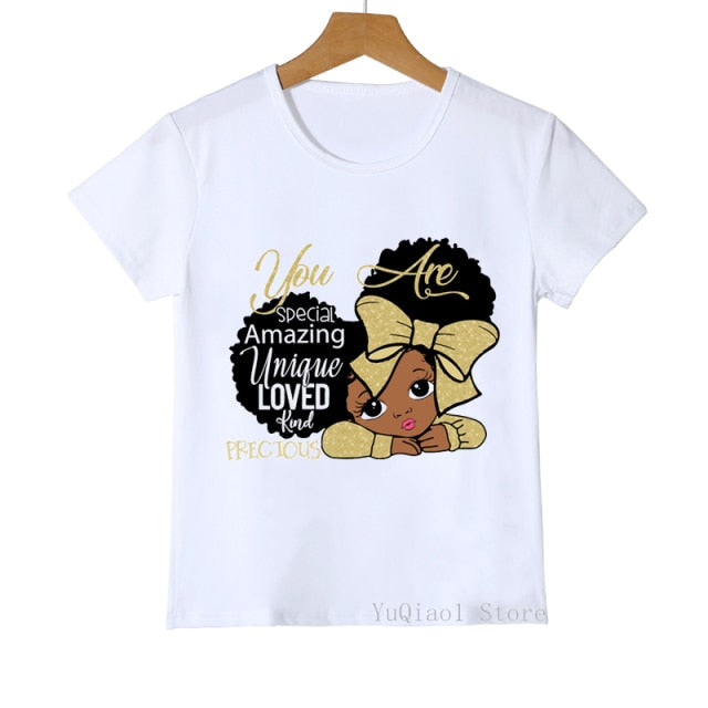 You Are Special - Melanin Princess T-Shirt - Various Designs Available