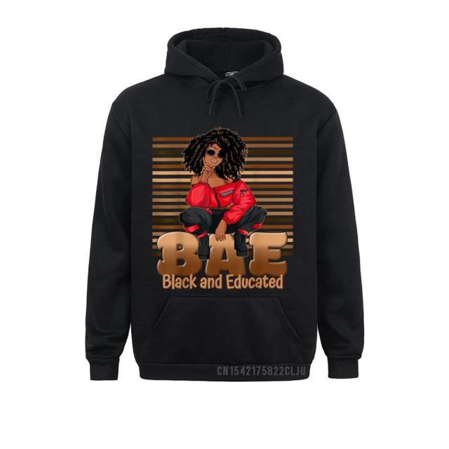 Black And Educated Hoodie - Available in Various Colours