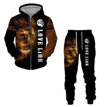 Load image into Gallery viewer, Men&#39;s Lion Pride Tracksuit - Available in Various Designs
