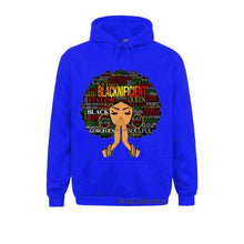 Load image into Gallery viewer, Blacknificent Black Queen Hoodie - Available in Various Colours
