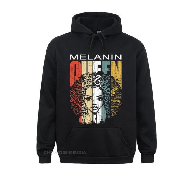 Colourful Melanin Queen Hoodie - Available in Various Colours