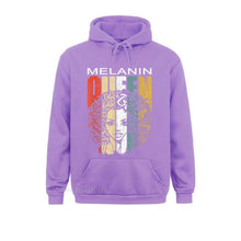 Load image into Gallery viewer, Colourful Melanin Queen Hoodie - Available in Various Colours
