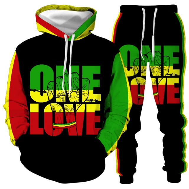 One Love Tracksuit - Available in Various Colours