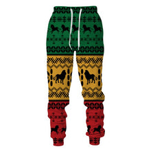 Load image into Gallery viewer, Unisex Red Gold and Green Lion Tracksuit
