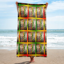 Load image into Gallery viewer, EXCLUSIVE Reggae Beach Towel - FAST UK DELIVERY
