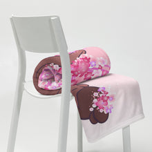 Load image into Gallery viewer, EXCLUSIVE - Pink Nubian Flower Girl Throw Blanket - FAST UK DELIVERY
